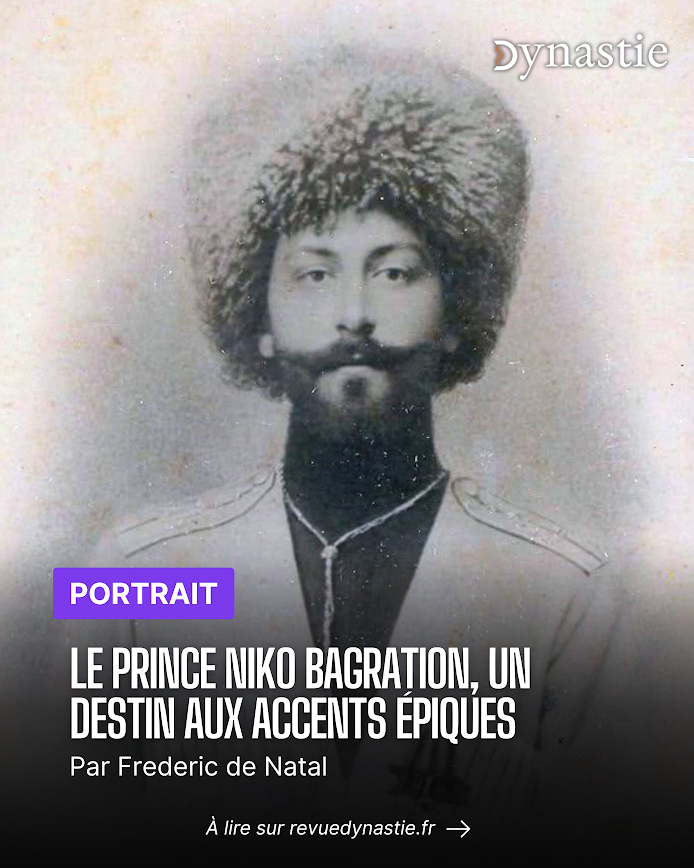Monarchies2000's tweet photo. Le prince Niko #Bagration, un destin aux accents épiques  De la guerre des Boers à la révolution de 1917, une aventure romanesque. #monarchy  #monarchie #Georgie #Georgia 👑🇬🇪
Lien : https://t.co/smQIF4rNyw https://t.co/amI1Q1iVeK