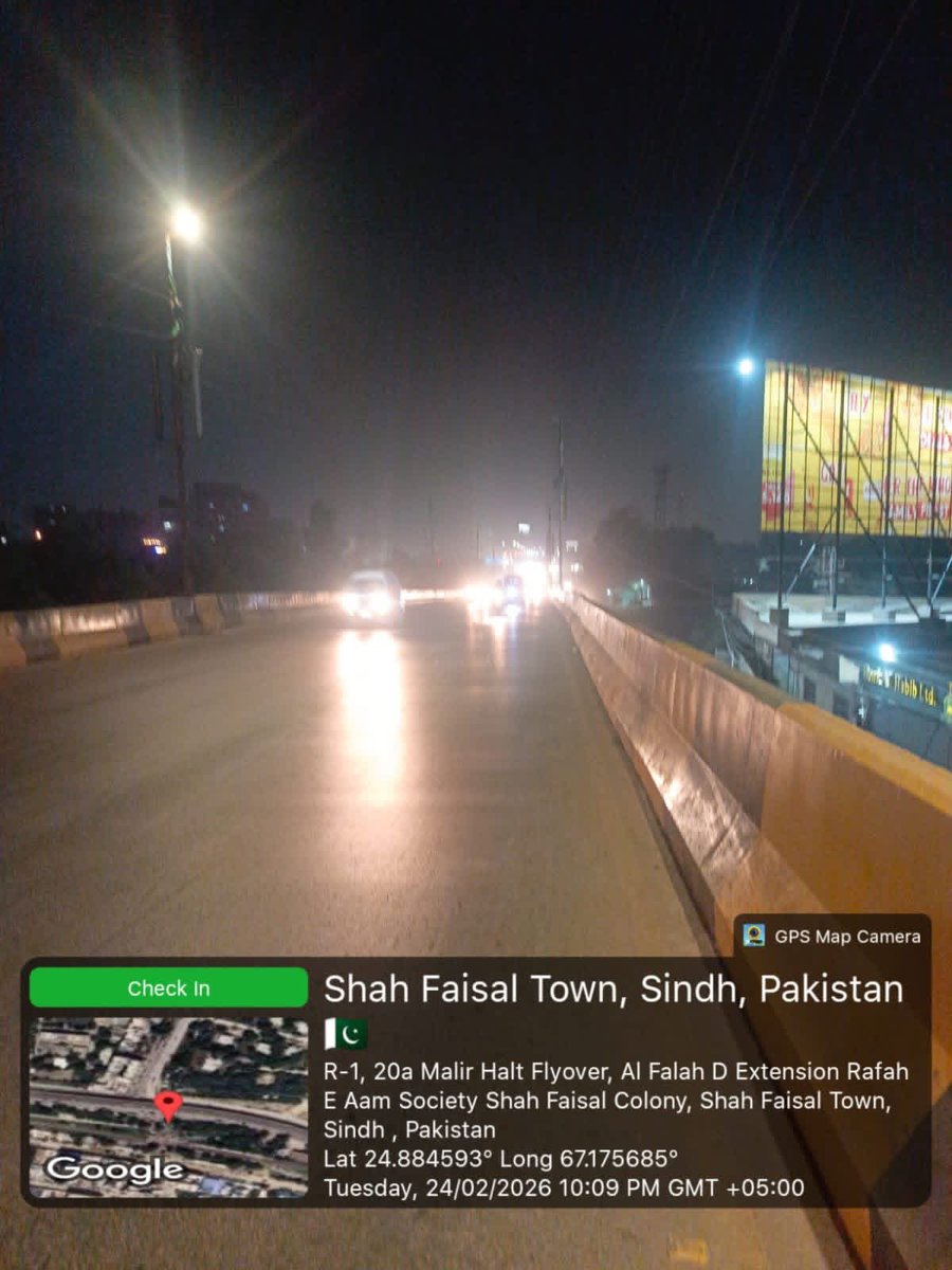 Karachi’s roads are lighting up this Ramadan. 

Acting on public demands and complaints, Mayor <a href="/murtazawahab1/">Murtaza Wahab Siddiqui</a> has delivered — the main stretch from Malir Halt to Court Road is now fully illuminated.