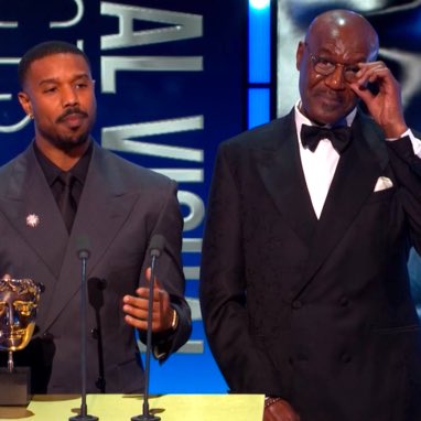 DiscussingFilm's tweet photo. Warner Bros says that they raised immediate concerns when John Davidson shouted the N-word in an involuntary tic while Michael B Jordan and Delroy Lindo were on stage.

They requested for the moment to be removed from the broadcast but it was kept in.

(Source: Deadline) https://t.co/uimh3zR0Pq