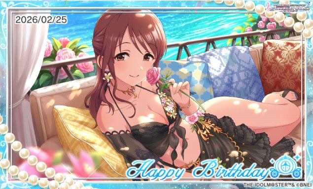 tomoch_lcokane's tweet photo. お誕生日おめでとう！　#三船美優誕生日 #デレステ https://t.co/UTczBvAqTz