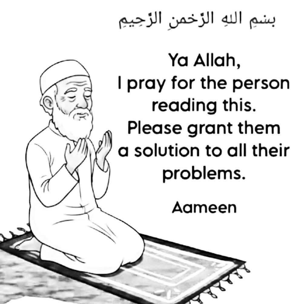 If you are online say” Ameen”