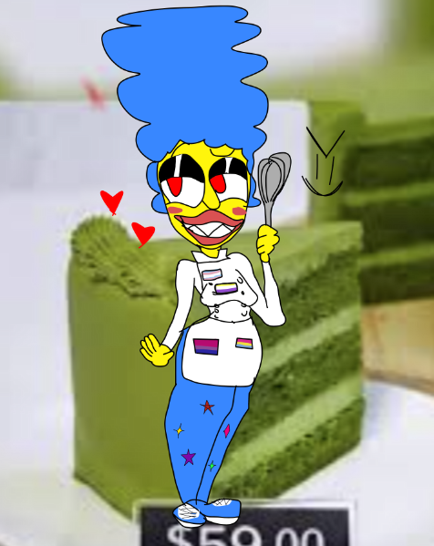 So I just realised Chef Marge Simpson was Al... so I made a non-Al version that is free to use anytime!!!
#StopAI #supportrealartist #smallartist