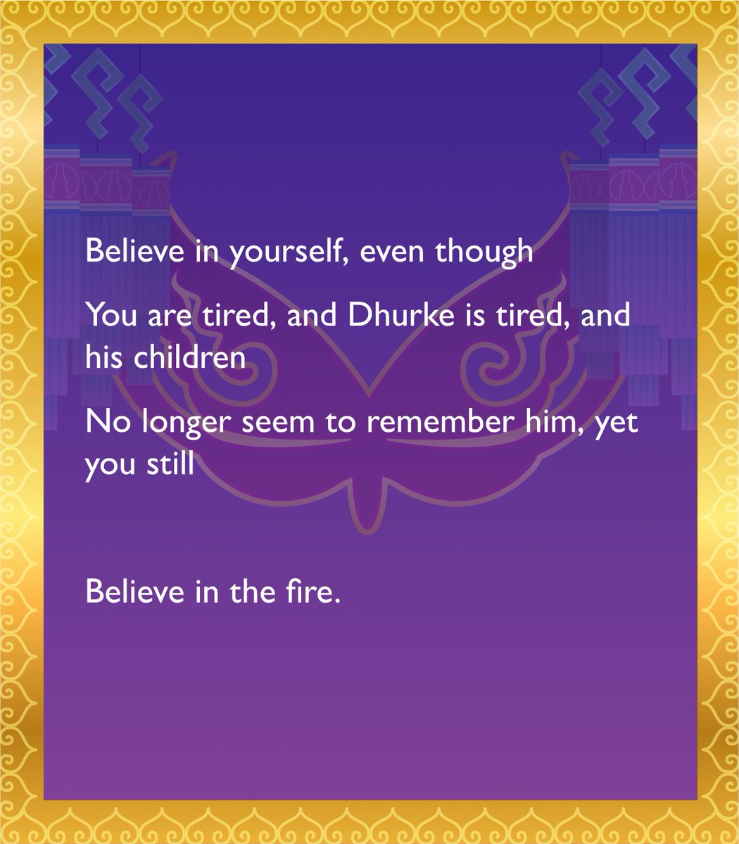 Writer Preview 🖊

Surprise! We have one last preview!

<a href="/Starrys_Light/">☆starry☆ 🐀 @aa6zine !</a> wrote a series of 6 poems about Beh'leeb Inmee and the Revolution! This preview is for one of them 🔥

Preorders close on MARCH 8!

🐉 neveryieldzine.bigcartel.com