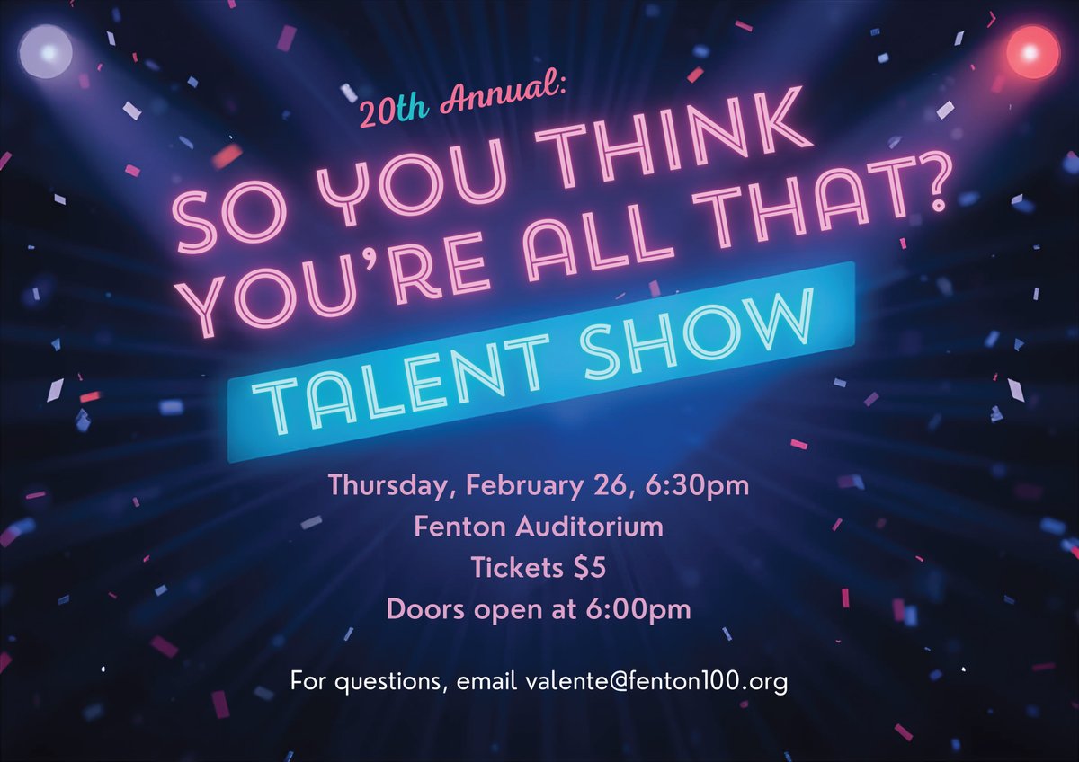 Fenton HS Dist. 100 tweet media