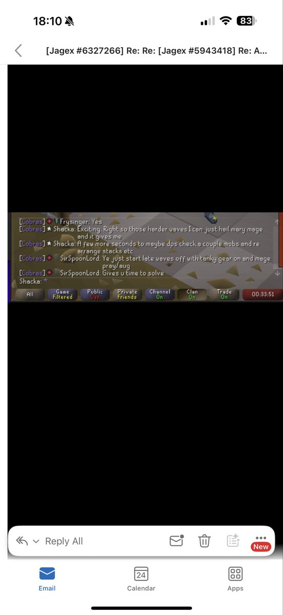 ShackaOsrs's tweet photo. @JagexAyiza @JagexSupport @JagexSarnie 
 I’m really sorry to tag you in one of these I just don’t know what to do.

My Jagex account has been hijacked (last year) and I’ve been waiting for support, was expecting something on the roadmap to help but haven’t seen anything to help. https://t.co/PRSdZNhehG
