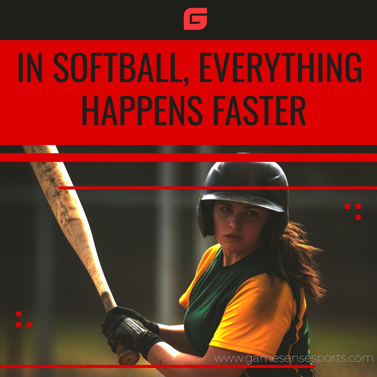 gameSenseSoftb1's tweet photo. Faster pitches. Faster decisions. Faster game.

Train your mind for the speed of softball.
https://t.co/3xIynMvvUk https://t.co/rZn9QgI1OV