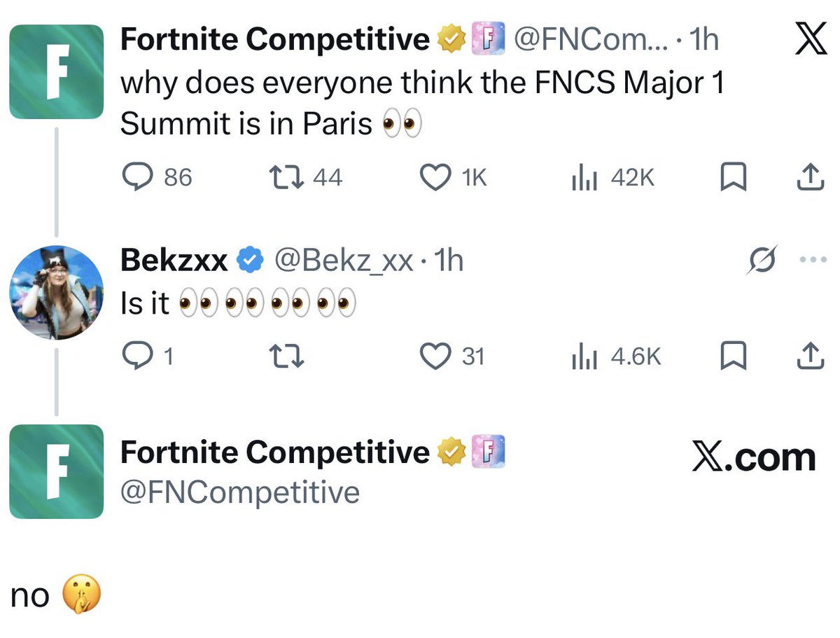 Fortnite Comp Report tweet media