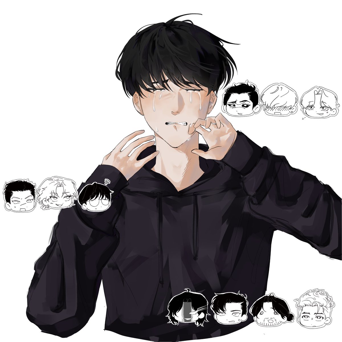 ddogam_'s tweet photo. 귀찮아서 더이상 못하겟다
우는 형석이 그리고싶엇는데 걍 가능충됨
#lookism https://t.co/hbX96TIKVa
