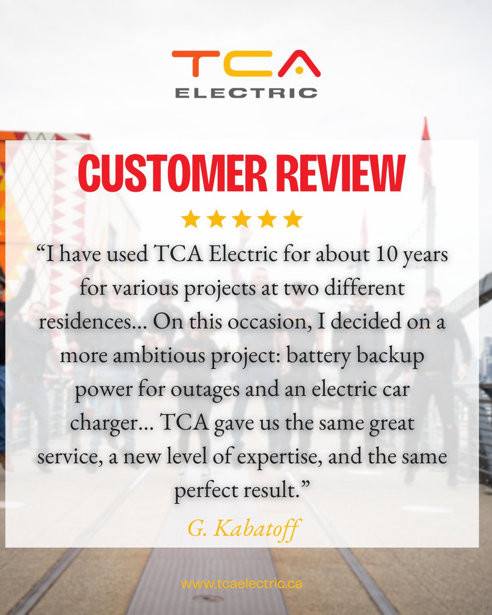 TCA Electric tweet media