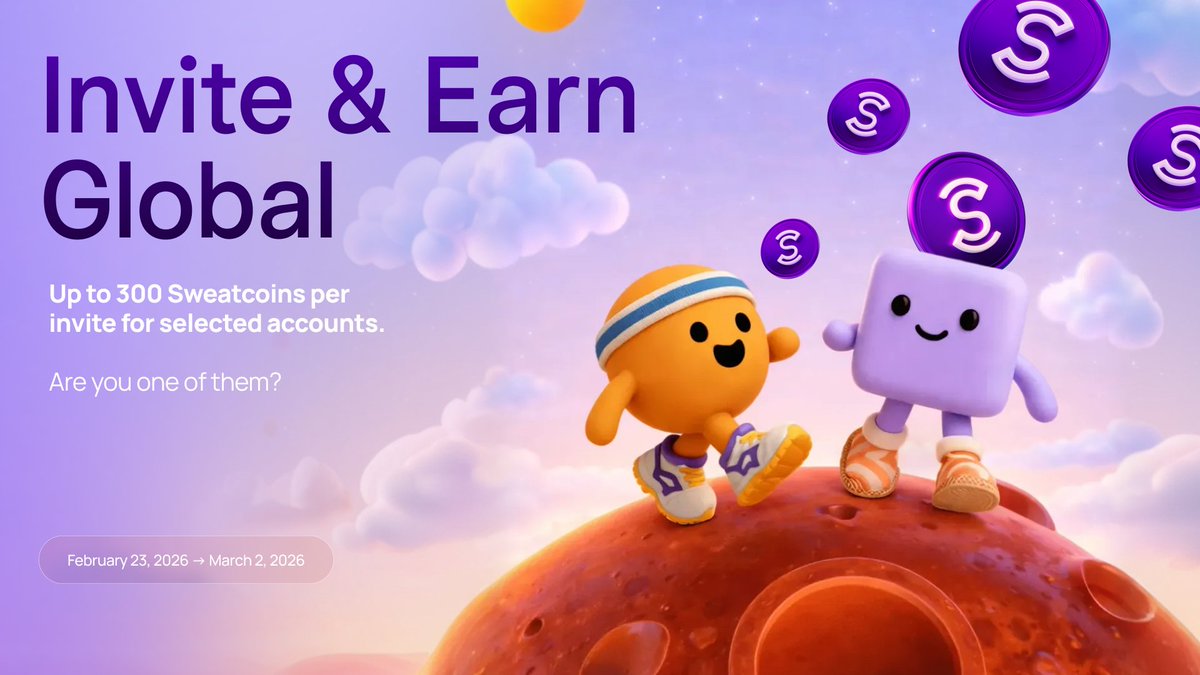 Sweatcoin tweet media