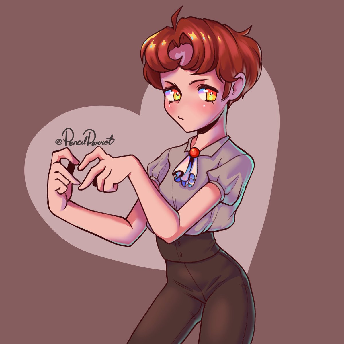 Hehehehe trying out new styles