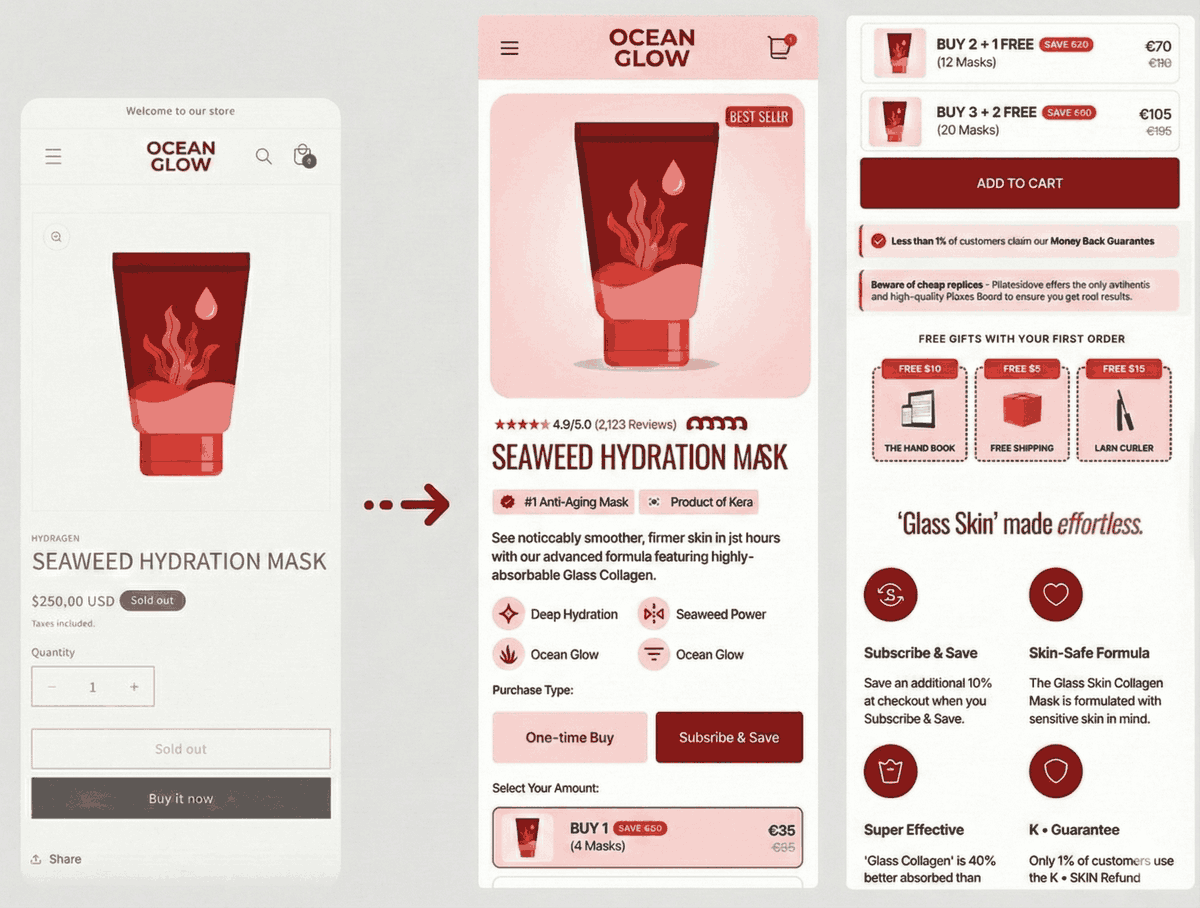 Section Store tweet media