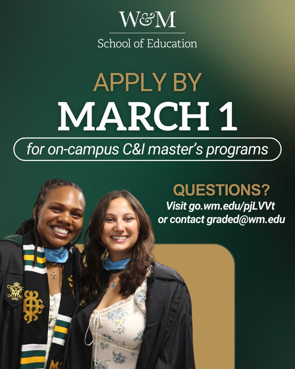 W&M School of Education tweet media