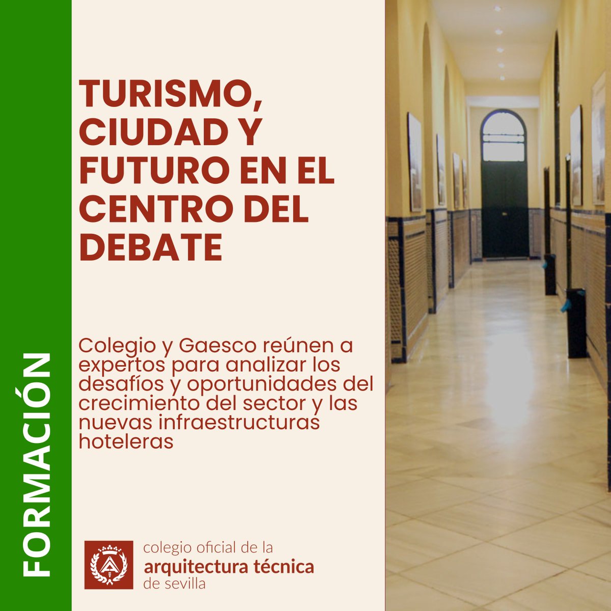 Colegio de la Arquitectura Técnica de Sevilla tweet media