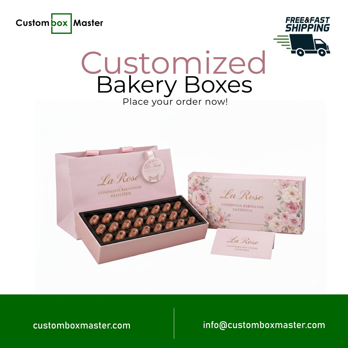 CustomBox_USA's tweet image. Make every treat unforgettable with custom bakery boxes!
Stylish, durable, and fully brandable perfect for cakes, cookies, and pastries. ✨

#XBakeryBoxes #CustomPackaging #CakeBoxes #PastryLove #BakeryBrand
