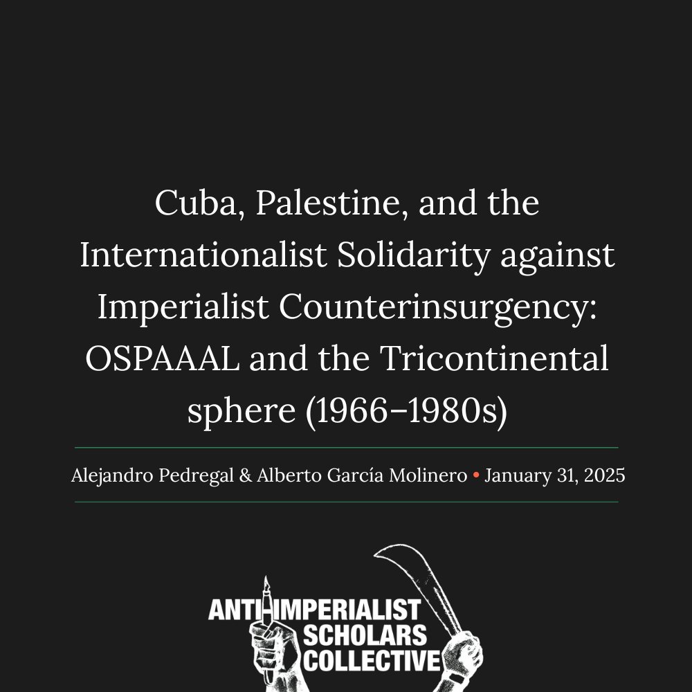 Anti-Imperialist Scholars Collective tweet media