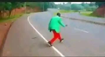 “When you pluck that old woman’s mango”

Her on her way to see BABA