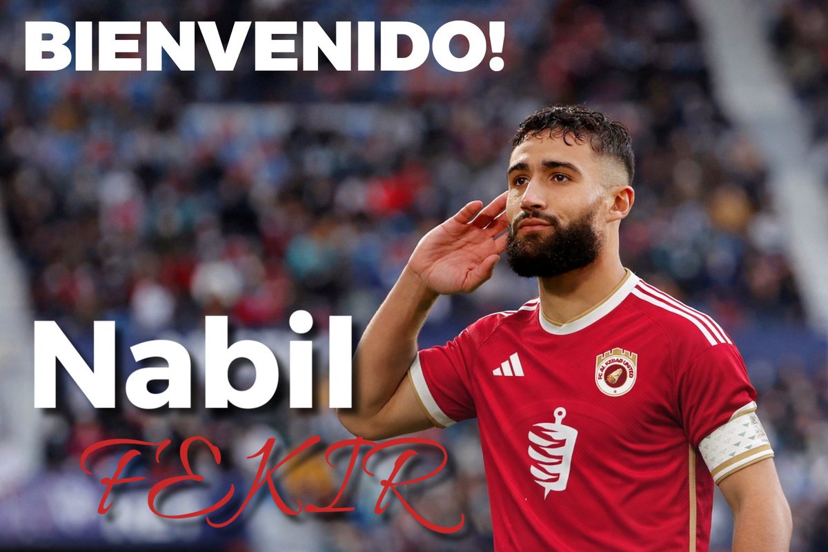 Presentamos a nuestro nuevo número 10

Bienvenido Nabil!