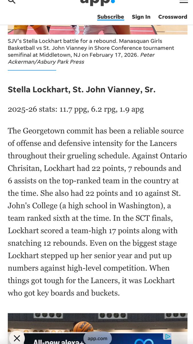 SJV Lady Lancers Basketball tweet media