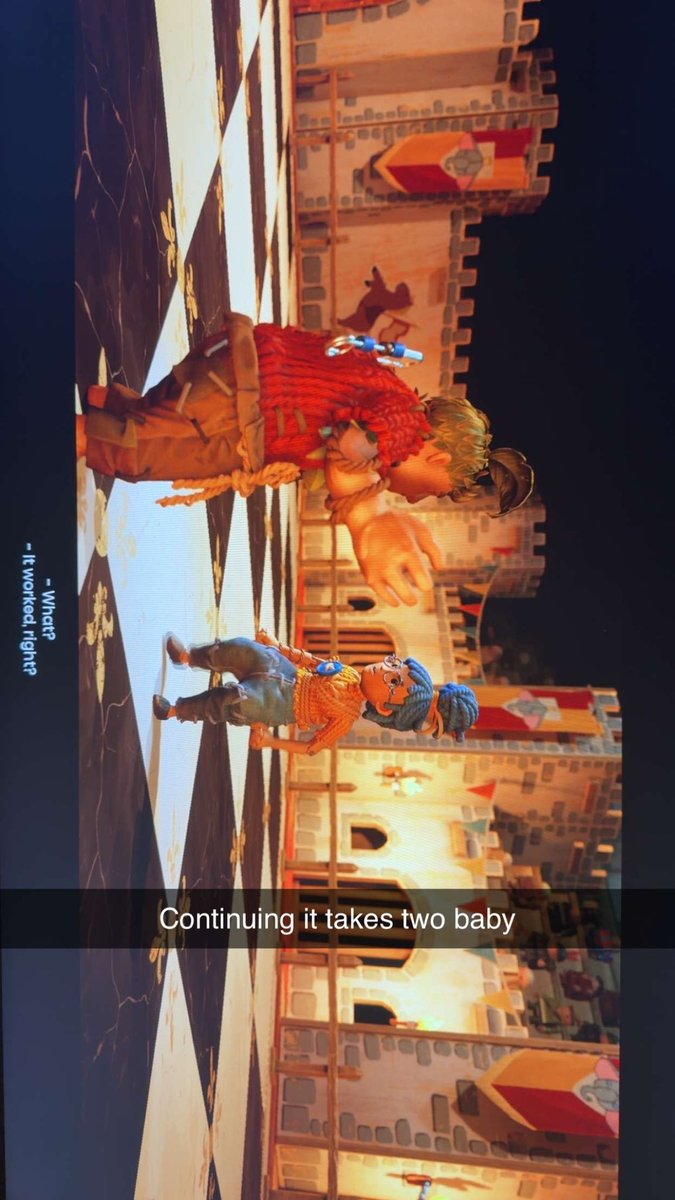 And we continue our saga of it takes two with Smurf