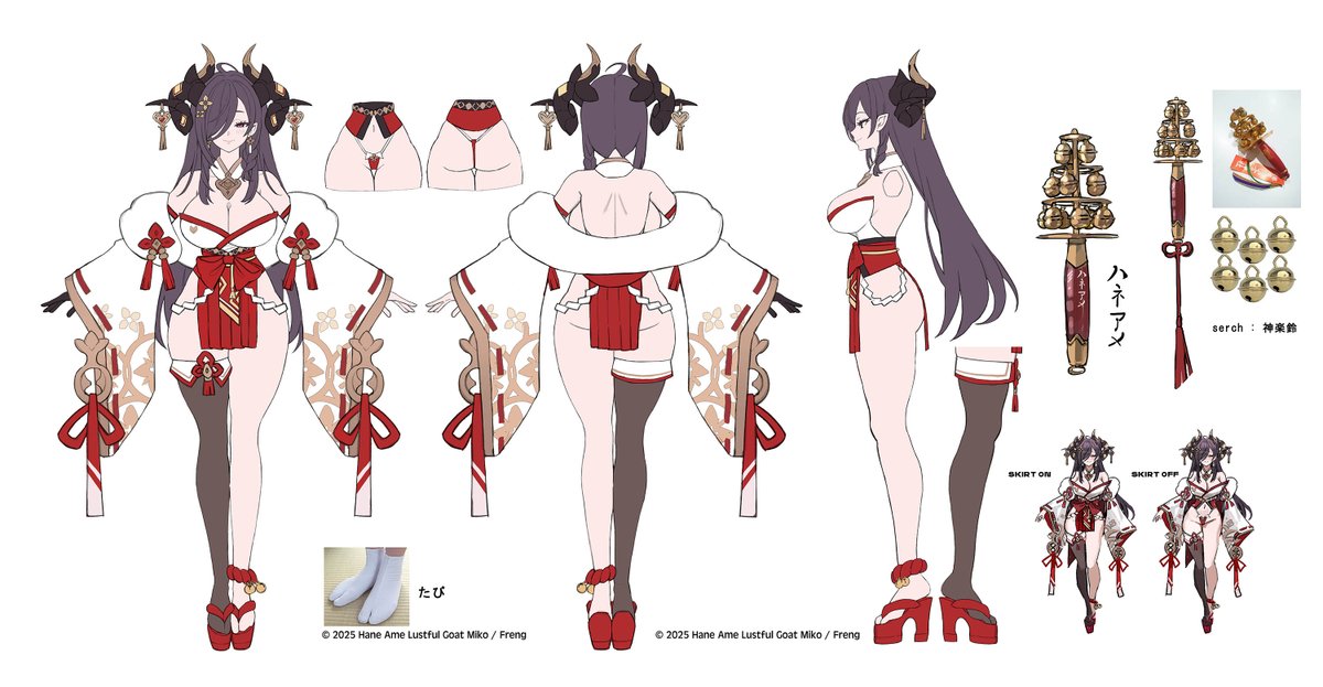Haneame_no2's tweet photo. Lustful Goat Miko 《 HaneAme Original》 ❤️ MERCH SHOP
▶️ https://t.co/S4UEMlehOH
:
:
【写真集特典付】❤️  オリジナル 色欲邪羊巫女
▶️ https://t.co/2kGybVzheL https://t.co/Qah4wSDjcr