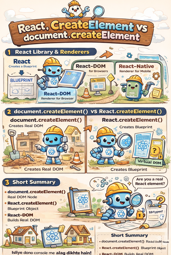 _Kshitiz_Garg_'s tweet photo. 🚀 Challenge 5 – React for the Startup Ecosystem
Part 2: From Blueprint to Real DOM, ( What is React Element? )
https://t.co/MeN5Su4NJD
#ReactJS  #JavaScript    #WebDevelopment  #Frontend #VirtualDOM  #StartupTech https://t.co/SgyYu1YrO3