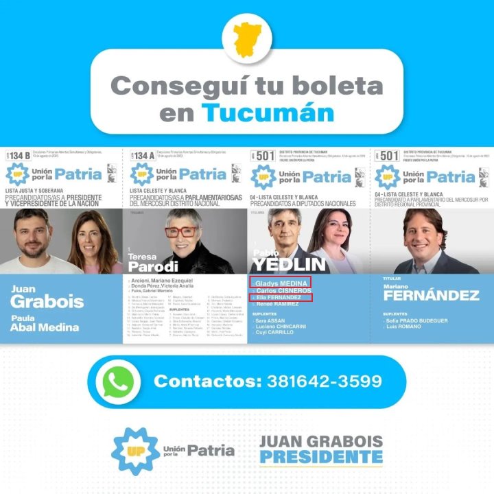 <a href="/JuanGrabois/">Juan Grabois</a>: hace mucho que no soy parte de la vida activa de la Iglesia. Pero, por lo que sé, mentir sigue siendo pecado. Y vos le estás mintiendo a la gente en la conversación con <a href="/aleberco/">Alejandro Bercovich</a>. Vos SÍ llevaste "traidores" en tu lista, y más de uno. Te dejo acá dos ayudamemorias.