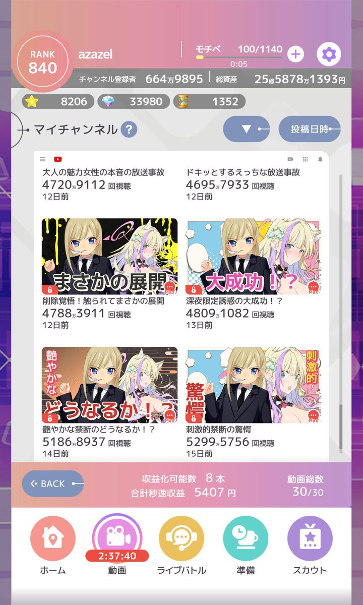 ブイライフ これまで視聴数5000万超えたの3本だけだったのに 普通に