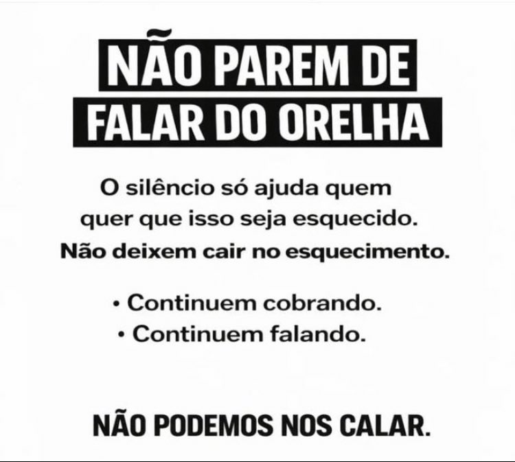 NÃO PAREM DE FALAR DO ORELHA!