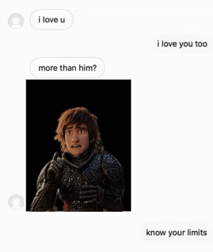 Know your limits 😌