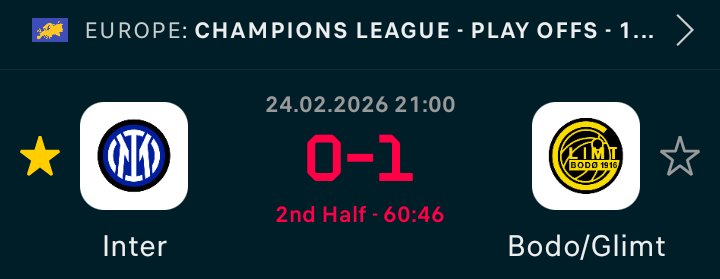 I would prefer FIFA to give Barca  vs Bodo Glimt next season 
Will I say they are better than Barcelona, Chelsea and Manchester united this season