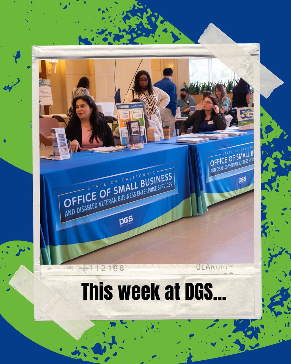 California DGS tweet media