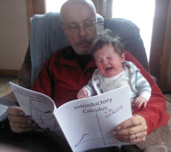 To be fair, we all cried when we first saw the ε-δ definition of a limit