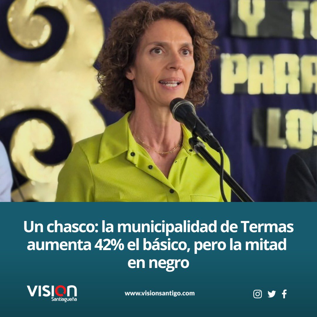 VisionSantiago's tweet photo. El anuncio fue efectuado por la intendente Cánepa, la prima que Mukdise puso al frente de la comuna para que le cubriera las espaldas mientras él ocupa un escaño en Diputados de la Nación. https://t.co/c7VfQBKBpJ https://t.co/rZe7lM10T2