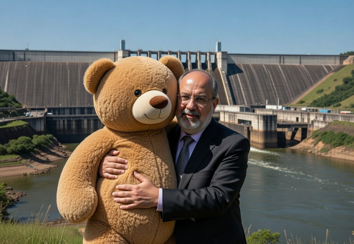 Que tierno con el dinero del pueblo Paraguayo el marido de la diputada que le "mueve la colita a Don Horacio". 70 años de coloradismo, ROBANDO sin pudor. Pupitres truchos, "arreglos navideños", "peluches y merchandising. Repugnantes los Zacarías Irún.