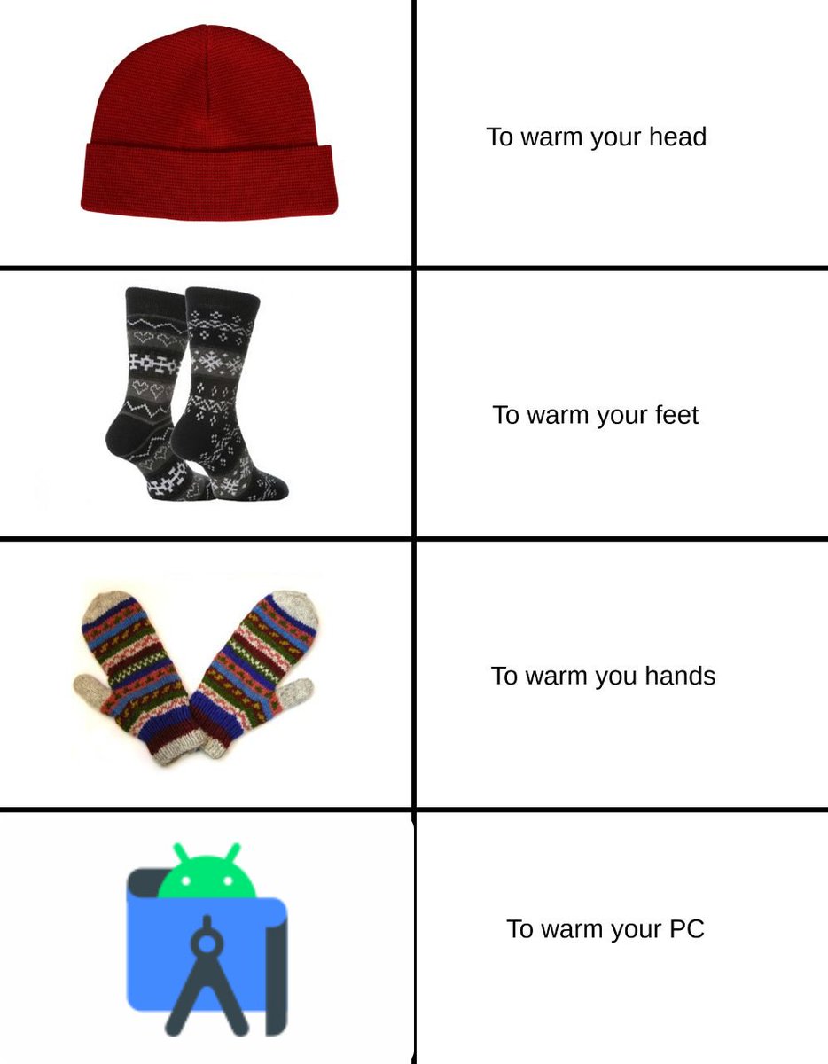 BytesOfHumor's tweet photo. Android Devs 😅
#AndroidDevelopers #SoftwareEngineers https://t.co/7s2PGlcLmJ