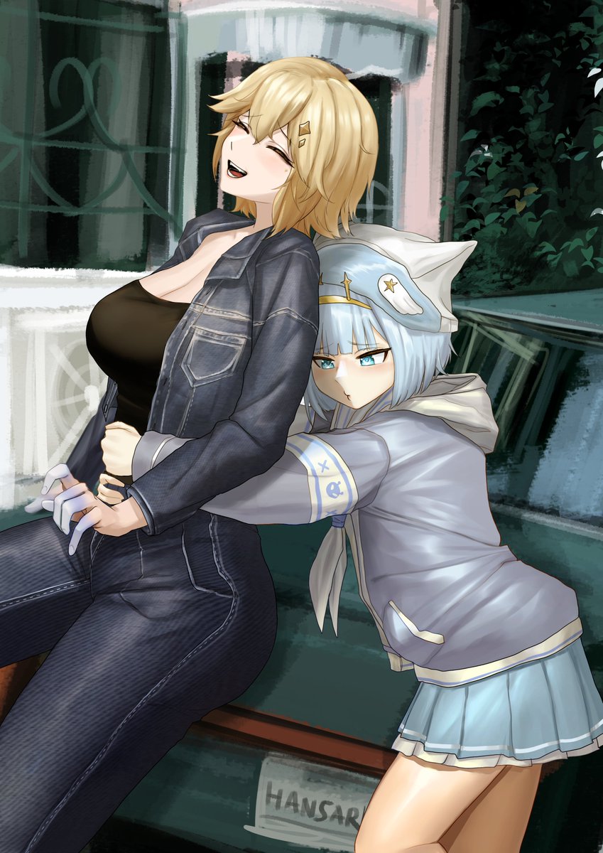 they are cute together 

#lumillust 
#jellydoodle