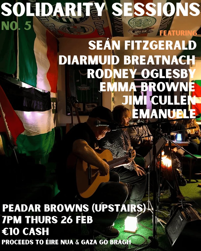 jimicullenmusic's tweet photo. THIS THURSDAY!

PEADER BROWNS!

2 WORTHY CAUSES ✊ https://t.co/XxWQUl8ibU