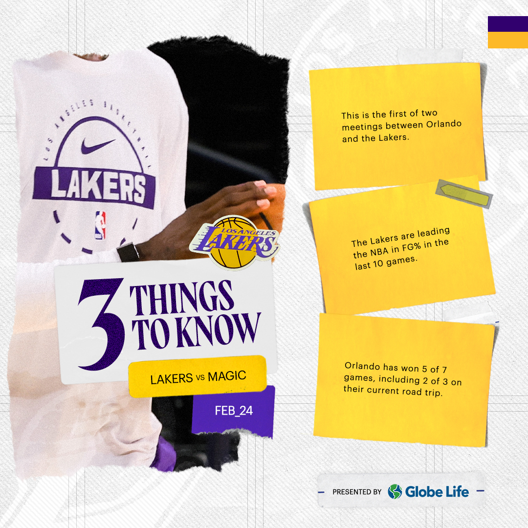 Three before tip
@GlobeLife | Three Things to Know