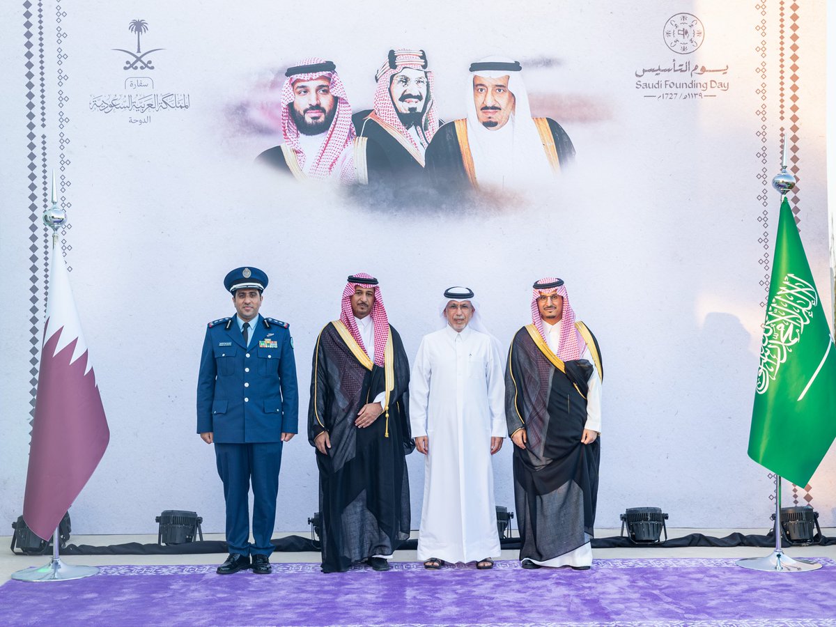 كل التهاني والتبريكات للأشقاء بالمملكة العربية #السعودية قيادة وشعبا بمناسبة ذكرى يوم التأسيس ، داعين المولى عزوجل أن يديم على الشقيقة المملكة الأمن والأمان والاستقرار ومزيد من التقدم والإزدهار ..
تشرفت بتلبية دعوة كريمة من سمو الأمير سعد بن منصور بن سعد آل سعود سفير المملكة