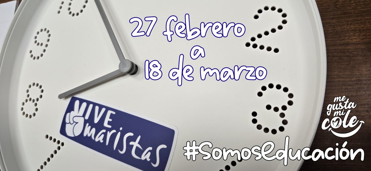 ¿Pensando en <a href="/MurciaMaristas/">MaristasMurcia</a> para el próximo curso?
El plazo de solicitud oficial comienza el 27 de febrero. ¡Apúntalo! Toda la información en nuestra web maristasmurcia.com/abierto-plazo-…
#ViveMaristas
#LaFamiliaQueSeElige
<a href="/MaristasMedit/">MaristasMediterranea</a>