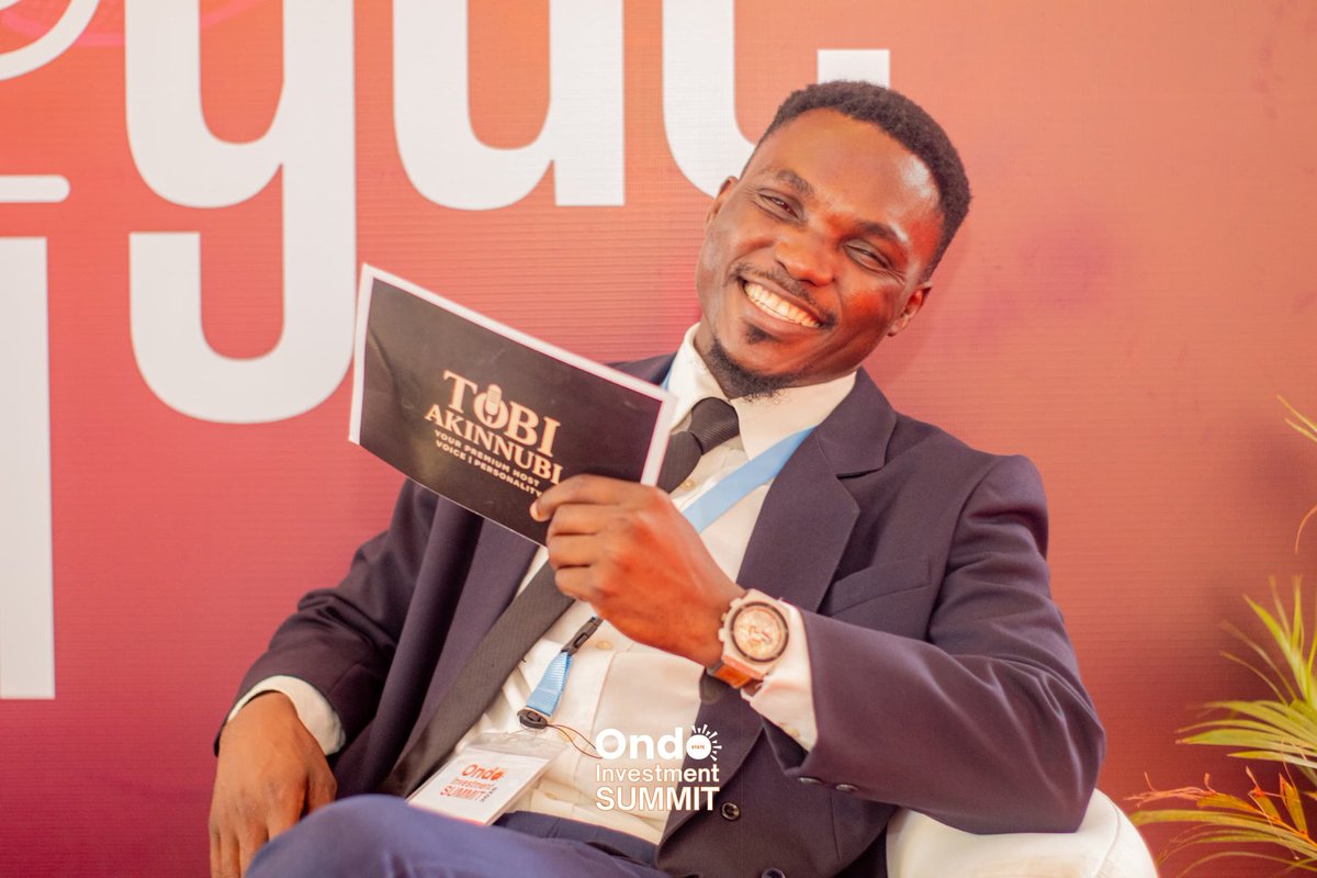 officialtamtv's tweet photo. Still basking in the euphoria of the Ondo Investment Summit! 

The Dialogue Room engaged industry experts and investors in truly meaningful conversations, a defining moment of impact, visibility &amp; purposeful engagement. 

A THREAD 🧵 https://t.co/UZIHy2dMrj
