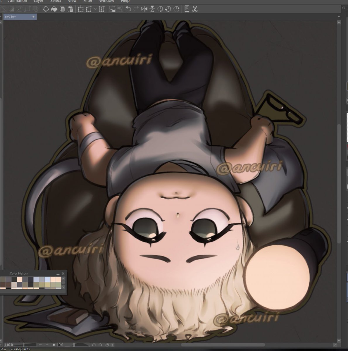 3 days before  #ResidentEvilRequiem, one chibi and one art before Requiem
Next chibi will be Sherry

#REBHFun #GraceAschcroft