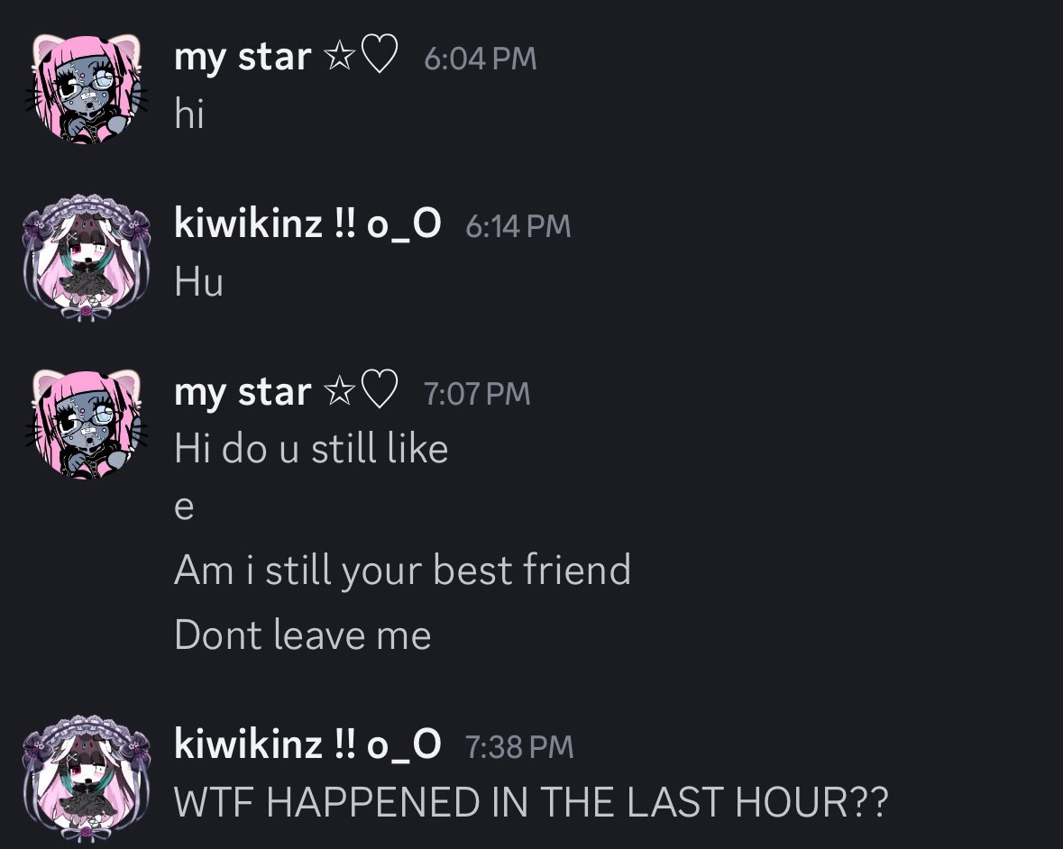 does anyone else have a friend that's constantly losing it