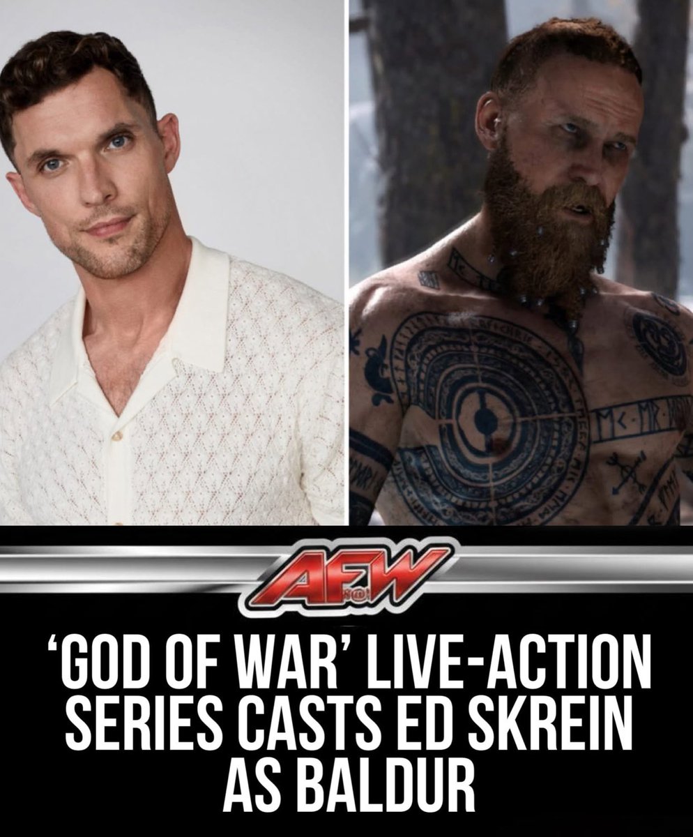 Ed Skrein is set to play Baldur in Amazon’s upcoming God of War series, now filming in Vancouver. He joins leads Ryan Hurst (Kratos) and Callum Vinson (Atreus), as well as a supporting cast featuring Mandy Patinkin, Max Parker, and Ólafur Darri Ólafsson.
