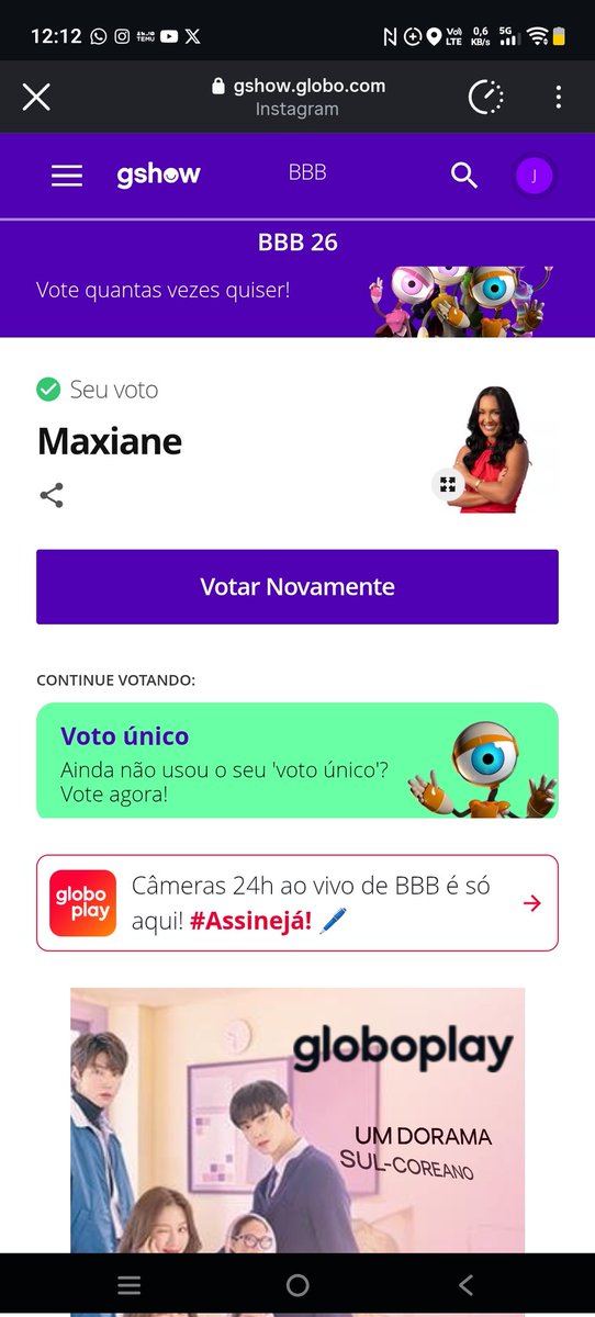 #foraMaxiane 
#bigbrotherbrasil 
#Redeglobo