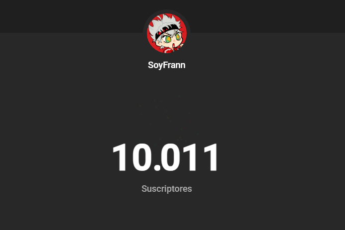 Lo unico que puedo decir... MUCHISIMAS GRACIAS.😭

He tenido una trayectoria en YouTube con otros canales desde hace años y nunca me hubiera imaginado llegar a esta primer meta.

La rueda apenas comenzó a girar. A POR LOS 100 MIL!🫡