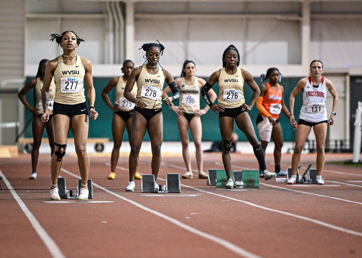 WVStateU's tweet image. Congratulations to the Yellow Jacket Track &amp;amp; Field team for showing out this weekend! Temi Jaf-Ogunlayi earned MEC Freshman of the Year honors while Luis Castriota and Curtis McCray both secured first-place finishes. Let's keep the momentum going! #WVSU #JacketPride