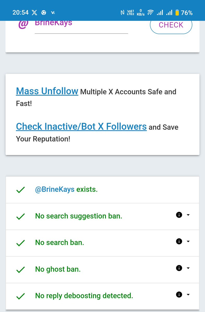 I had to check and see if things are okay with my account