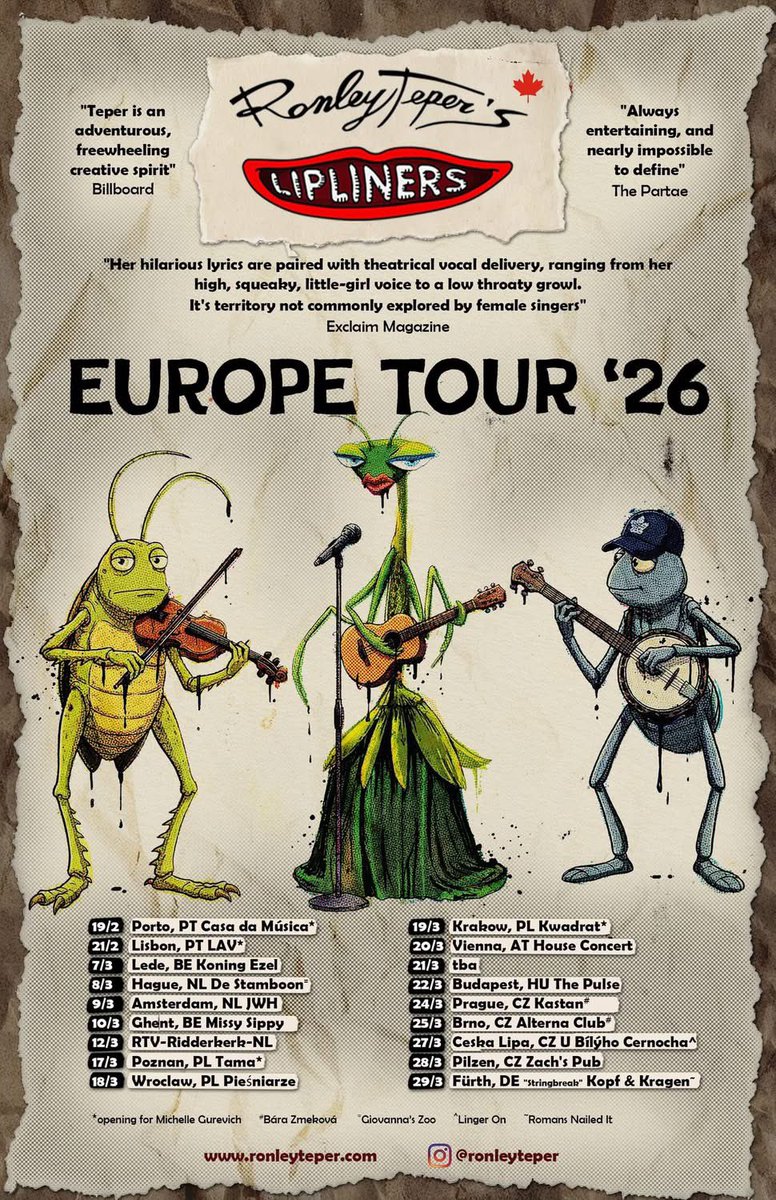 tposgate's tweet photo. Looking forward to playing my 
5-string banjo in 7 countries in Eastern Europe in March with @ronleyteper. https://t.co/H4hh7xYCO2 https://t.co/9HzApagK1y